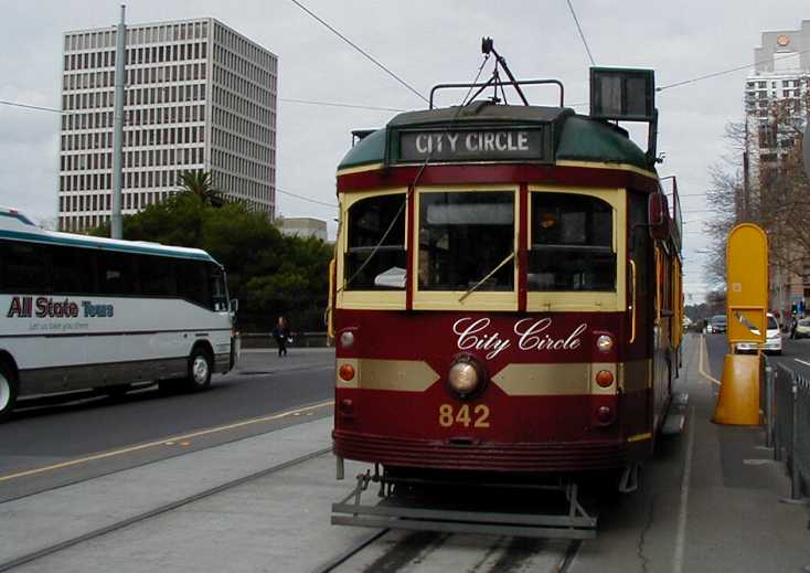 Yarra Trams W class Melbourne City Circle 842